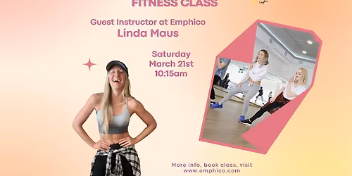 Hip Hop Dance Fitness class with Linda!