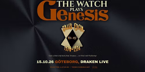 The Watch plays Genesis "Tales from 1970-76" | G\u00f6teborg