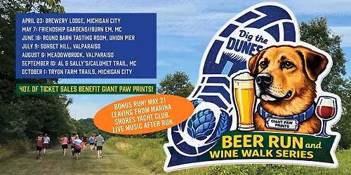 Bonus Beer Run & Wine Walk!
