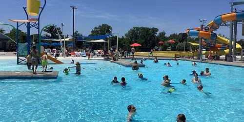 Outdoor Pool Party at The Cove at St. Peters
