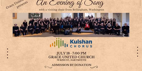 An Evening of Song - concert by Kulshan Chorus