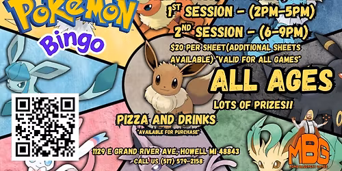 December 20th Pokemon Bingo!!