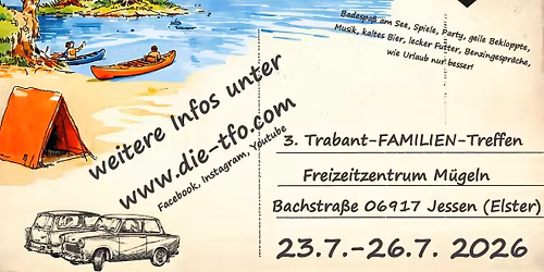 3. Trabant-FAMILIEN-Treffen M\u00fcgeln
