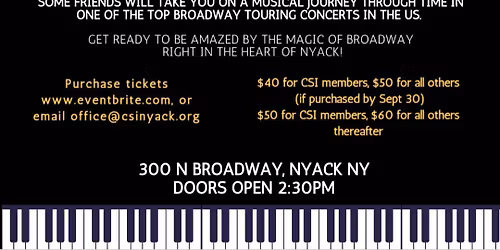Neil Berg - 100 Years of Broadway at Valentine Theatre