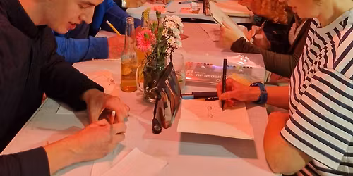 Social Speed Portrait Sketching