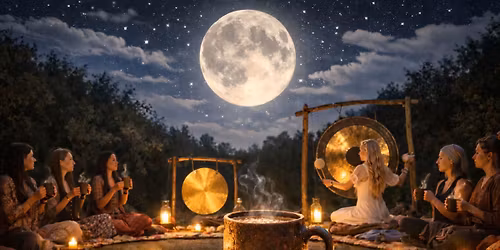 \u015awietlista K\u0105piel w Pe\u0142ni w Pannie w D\u017awi\u0119kach z Ceremoni\u0105 Kakao i \u015bpiewem