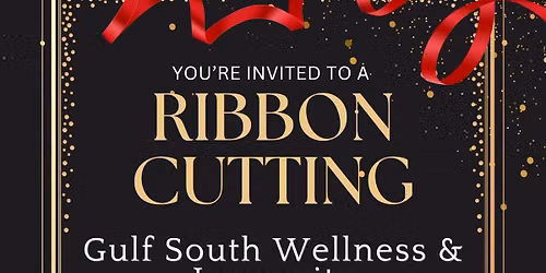 Ribbon Cutting - Gulf South Wellness & Longevity