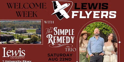 The Simple Remedy Trio at Lewis University Welcome Week