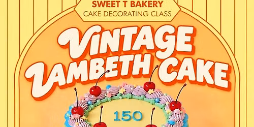 Lambeth vintage cake decorating class!