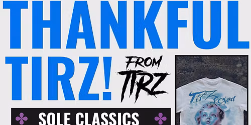 Thankful Tirz: POP UP!