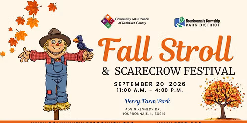 Fall Stroll & Scarecrow Festival 2026 with the CAC