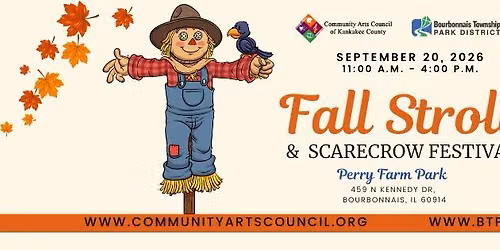 Fall Stroll & Scarecrow Festival 2026 with the CAC