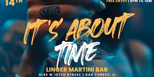 It’s About Time For Drinks