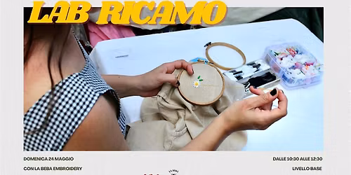 Laboratorio di ricamo