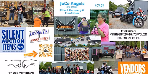 JoCo Angels 6th Annual Ride 4 Recovery 6 for 2026!
