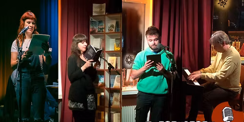 TresenLesen: Mone Jendreyko, Theresa Rath, Michael Wenzel & Serge Manzelej