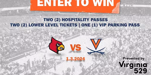 Parking Virginia Cavaliers at Louisville Cardinals Womens Basketball