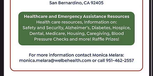 Senior health fair\/ Feria de salud