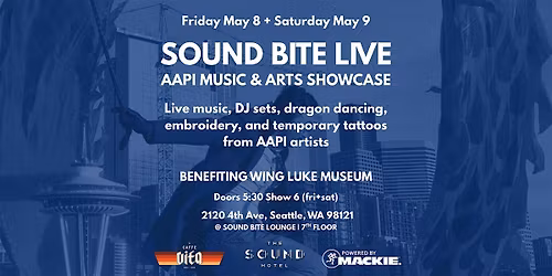 Sound Bite Live - Live Music Series at The Sound Hotel - AAPI Month