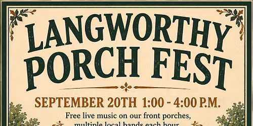 Langworthy Porchfest... in Dubuque