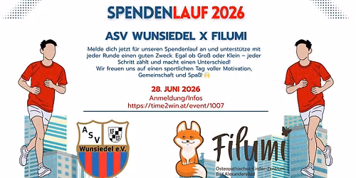 Spendenlauf ASV WUNSIEDEL \/ FILUMI
