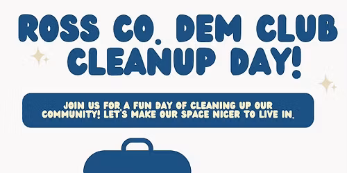Ross County Democratic Club Cleanup Day