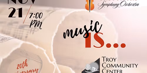 TMSO Fall Concert in Troy