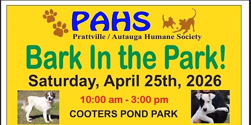 Prattville\/Autauga Humane Society's Bark in the Park