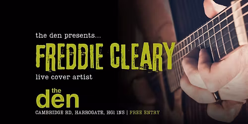 Freddie Cleary | Acoustic Cover Artist