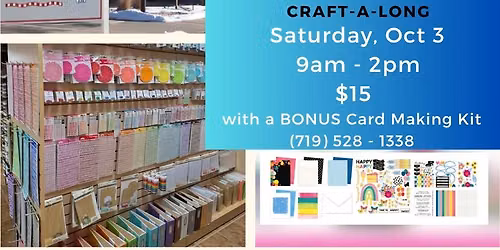 World Card Making Day Craft-a-long Special Event