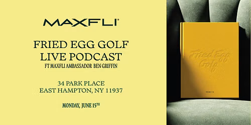 Fried Egg Golf's 'The Shotgun Start' Live Podcast