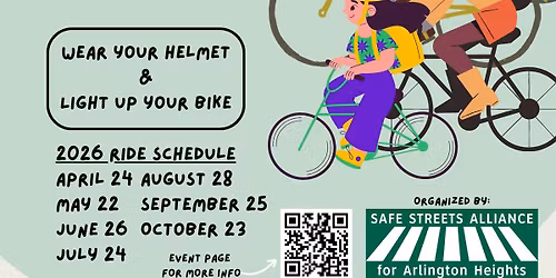 Bike The Heights! Monthly Slow Roll Ride