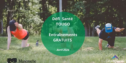 Défi Santé - MOIS D'AVRIL | Ville de Mascouche / Entraînements Gratuits