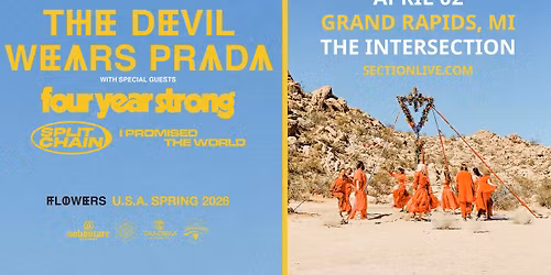 The Devil Wears Prada: Flowers Tour at The Intersection - Grand Rapids, MI