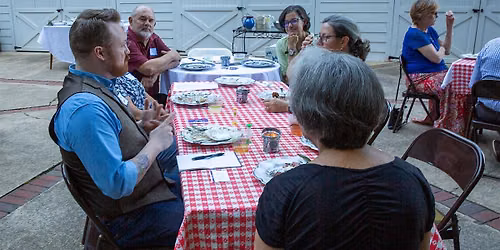 Dinner and Story Table with My Neighbor's Voice and Palmetto Care & Share