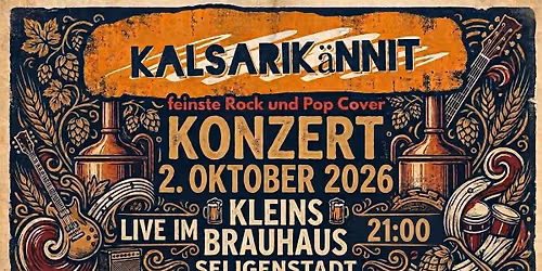 Kalsarik\u00e4nnit Live in Kleins Brauhaus