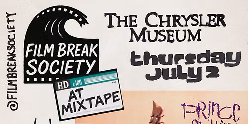 Film Break Society at Mixtape: PRINCE: SIGN 'O' THE TIMES (1987) Outdoors at Chrysler Museum