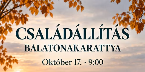 Csal\u00e1d\u00e1ll\u00edt\u00e1s Balatonakarattya