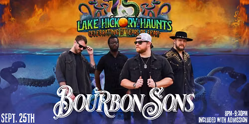 Bourbon Sons LIVE in Concert at Lake Hickory Haunts