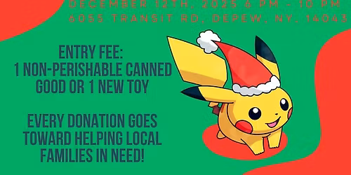 Charity Pokemon Trade Night (Depew)