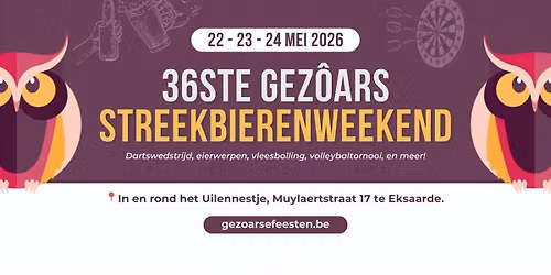 36ste Gez\u00f4ars Streekbierenweekend
