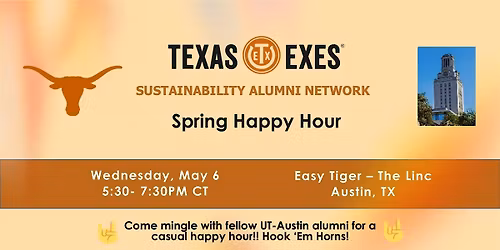 SAN Austin Happy Hour | Connect with Sustainability Alumni Network