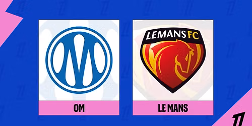 Marseille vs Le Mans at Stade Velodrome (Orange Velodrome) Marseilles