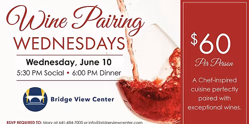 Wine Pairing Wednesday - June 10 