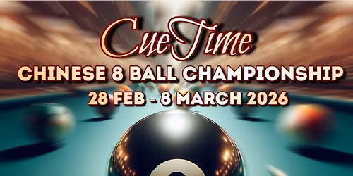 CueTime Chinese 8 Ball Championship