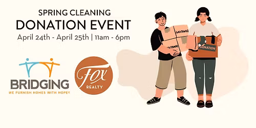 Spring Fresh Start: A Donation Event for Bridging