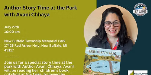 Author Story Time at the Park with Avani Chhaya