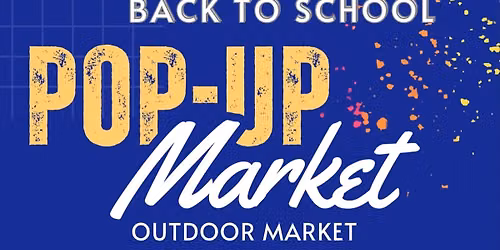 Back to school pop up market show 