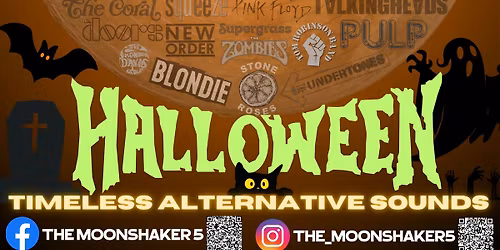 The Moonshaker 5 HALLOWEEN PARTY @ The Racehorse