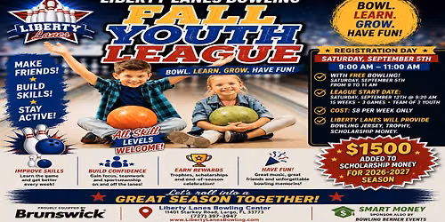 \ud83c\udfb3 YOUTH LEAGUE REGISTRATION DAY & FALL LEAGUE DETAILS 